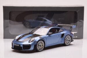 Porsche 911 991.2 GT2 RS Blue GT Spirit 1:18 GT429 Resin — photo 6 of 6