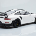 Porsche 911 GT2 RS 991.2 Weissach Package White Black Magnesium Wheels Minichamps 1:18 - image 2 of 6