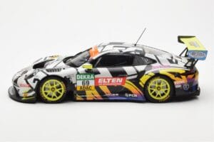 Porsche 911 991.2 GT3 R #69 Team Iron Force Racing Ring Police L. Luhr / M. Holzer ADAC GT Masters 2019 Minichamps 1:18 15319 — photo 3 of 6