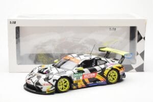 Porsche 911 991.2 GT3 R #69 Team Iron Force Racing Ring Police L. Luhr / M. Holzer ADAC GT Masters 2019 Minichamps 1:18 15319 — photo 6 of 6