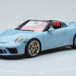 Porsche 911 991.2 Speedster Meissen Blue GT Spirit 1:18