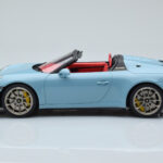 Porsche 911 991.2 Speedster Meissen Blue GT Spirit 1:18 - image 3 of 6