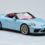 Porsche 911 991.2 Speedster Meissen Blue GT Spirit 1:18 - image 4 of 6
