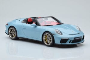 Porsche 911 991.2 Speedster Meissen Blue GT Spirit 1:18 GT408 Resin — photo 4 of 6