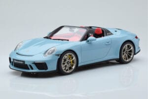 Porsche 911 991.2 Speedster Meissen Blue GT Spirit 1:18 GT408