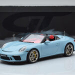 Porsche 911 991.2 Speedster Meissen Blue GT Spirit 1:18 - image 6 of 6