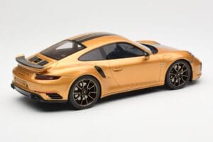 Porsche 911 991.2 Turbo S Exclusive Gold GT Spirit 1:18 GT444 Resin — photo 2 of 6