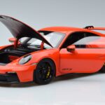 Porsche 911 992 GT3 Orange Norev 1:18 187300 Diecast - image 2 of 7