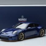 Porsche 911 992 GT3 Touring Package Blue Metallic Norev 1:18 187302 Diecast - image 7 of 7