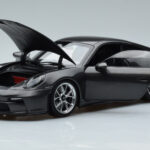 Porsche 911 992 GT3 Touring Package Grey Norev 1:18 - image 2 of 7