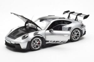 Porsche 911 992 GT3 Weissach Pack GT Silver Metallic Norev 1:18 187366 Diecast — photo 2 of 8