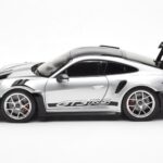 Porsche 911 992 GT3 Weissach Pack GT Silver Metallic Norev 1:18 - image 4 of 8