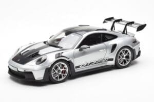 Porsche 911 992 GT3 Weissach Pack GT Silver Metallic Norev 1:18 187366