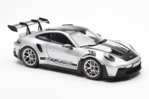 Porsche 911 992 GT3 Weissach Pack GT Silver Metallic Norev 1:18 187366 Diecast — photo 6 of 8