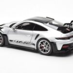 Porsche 911 992 GT3 Weissach Pack GT Silver Metallic Norev 1:18 - image 7 of 8