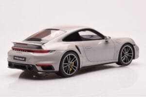 Porsche 911 992 Turbo S Crayon Grey GT Spirit 1:18 GT431 Resin — photo 2 of 6