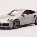 Porsche 911 992 Turbo S Crayon Grey GT Spirit 1:18