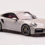 Porsche 911 992 Turbo S Crayon Grey GT Spirit 1:18 - image 4 of 6