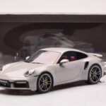 Porsche 911 992 Turbo S Crayon Grey GT Spirit 1:18 - image 6 of 6