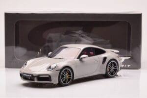 Porsche 911 992 Turbo S Crayon Grey GT Spirit 1:18 GT431 Resin — photo 6 of 6