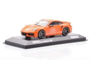 Porsche 911 992 Turbo S Gulf Orange Minichamps 1:43 WAP0209060N002 Diecast — photo 2 of 4