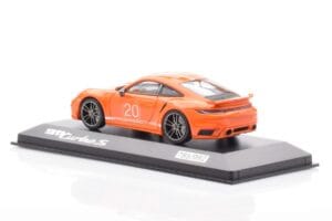 Porsche 911 992 Turbo S Gulf Orange Minichamps 1:43 WAP0209060N002 Diecast — photo 3 of 4