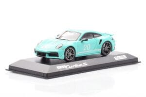 Porsche 911 992 Turbo S Mint Green Minichamps 1:43 WAP0209070N003 Diecast — photo 2 of 4