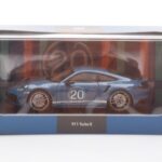 Porsche 911 992 Turbo S Oslo Blue Minichamps 1:43 - image 4 of 4