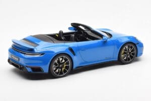 Porsche 911 992 Turbo S Shark Blue GT Spirit 1:18 GT441 Resin — photo 2 of 6