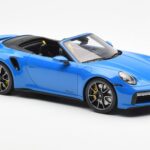 Porsche 911 992 Turbo S Shark Blue GT Spirit 1:18 GT441 - image 4 of 6