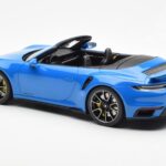 Porsche 911 992 Turbo S Shark Blue GT Spirit 1:18 GT441 - image 5 of 6