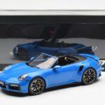 Porsche 911 992 Turbo S Shark Blue GT Spirit 1:18 GT441 - image 6 of 6