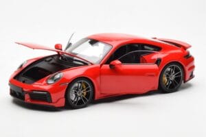 Porsche 911 992 Turbo S Sport Design Red Minichamps 1:18 113069078 Diecast — photo 2 of 8