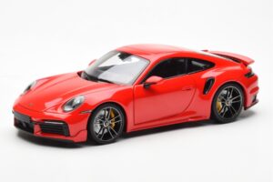 Porsche 911 992 Turbo S Sport Design Red Minichamps 1:18 113069078