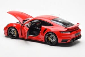 Porsche 911 992 Turbo S Sport Design Red Minichamps 1:18 113069078 Diecast — photo 5 of 8