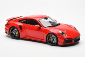 Porsche 911 992 Turbo S Sport Design Red Minichamps 1:18 113069078 Diecast — photo 6 of 8