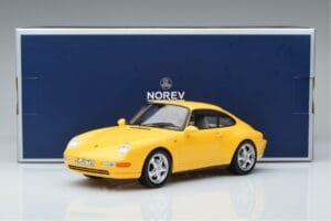 Porsche 911 993 Carrera Yellow Norev 1:18 187596 Diecast — photo 6 of 6