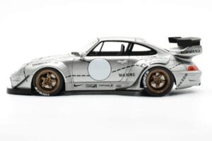 Porsche 911 993 RWB Silver Phantom Asia Edition GT Spirit 1:18 CLDC017 Resin — photo 3 of 6