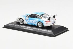 Porsche 911 996 GT3 Cup #7 H. Neuhauser Alutec Belte Porsche Michelin Supercup 2006 Minichamps 1:43 WAP02013117 Diecast — photo 3 of 4