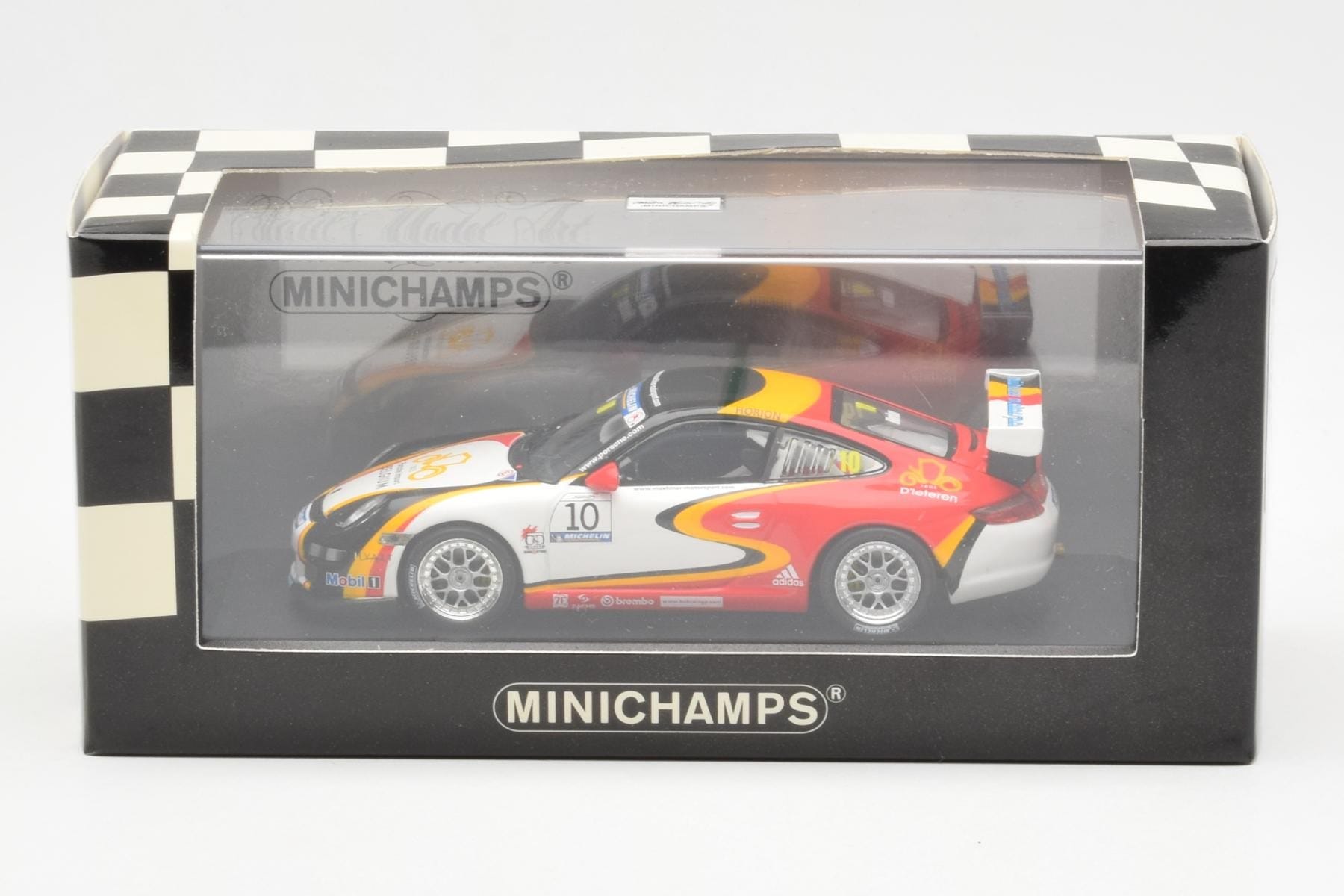 Porsche 911 996 GT3 Cup #10 G. Horion Porsche Supercup 2006 Minichamps 1:43 400066410 Diecast — photo 4 of 4