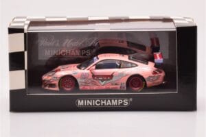 Porsche 911 996 GT3 RS Pink Sally #45 Petty / Jeanette Phoenix 250 2004 Minichamps 1:43 400046945 Diecast — photo 4 of 4