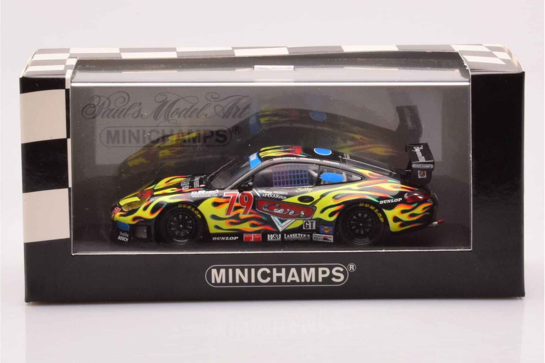 Porsche 911 996 GT3 RS Sally #79 Jeanette / Minter GP of Miami 2004 Minichamps 1:43 400046979 Diecast — photo 4 of 4