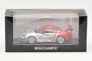 Porsche 911 996 GT3 RSR Flying Lizard #80 S. Neiman / J. Pechnik / J. Van Overbeek GT2 Class 24 Hours of Le Mans 2005 Minicha — photo 4 of 4
