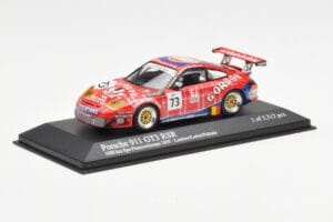 Porsche 911 996 GT3 RSR Gulf #73 Lambert / Lefort / Palttala 1000km Spa 2005 Minichamps 1:43 400056473 Diecast — photo 2 of 4