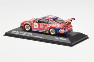 Porsche 911 996 GT3 RSR Gulf #73 Lambert / Lefort / Palttala 1000km Spa 2005 Minichamps 1:43 400056473 Diecast — photo 3 of 4