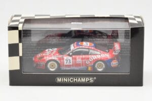 Porsche 911 996 GT3 RSR Gulf #73 Lambert / Lefort / Palttala 1000km Spa 2005 Minichamps 1:43 400056473 Diecast — photo 4 of 4