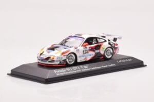 Porsche 911 997 GT3 Cup #124 Mattheus / Geoffroy / Vanbellingen / Fumal 24 Hours of Spa 2005 Minichamps 1:43 400056224 Diecas — photo 2 of 4