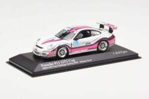 Porsche 911 997 GT3 Cup #56 M. Snow IMSA GT3 Challenge 2008 Minichamps 1:43 400086456 Diecast — photo 2 of 4