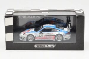 Porsche 911 997 GT3 R Cybernet #123 Fumal / Thiry / Rosenlad / Lefort 24 Hours of Spa 2011 Minichamps 1:43 400118923 Diecast — photo 4 of 4