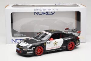 Porsche 911 997 GT3 RS #176 Team Ring Police VLN 2011 Norev 1:18 187570 Diecast — photo 8 of 8